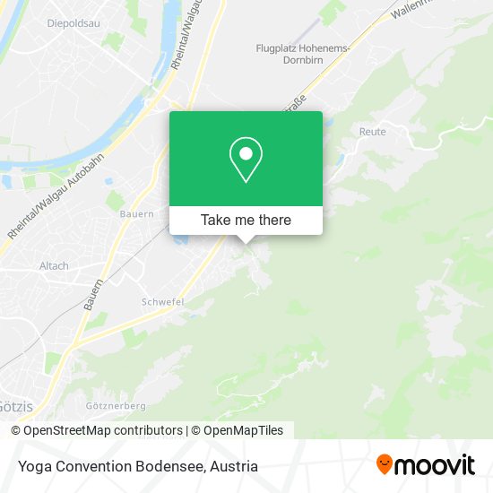 Yoga Convention Bodensee map