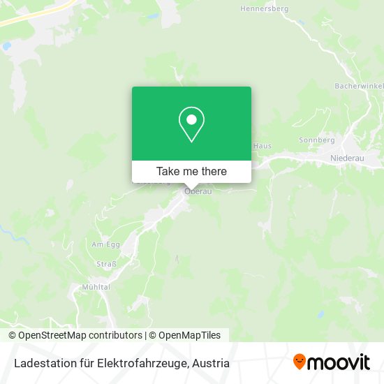 Ladestation für Elektrofahrzeuge map