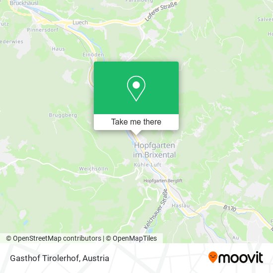 Gasthof Tirolerhof map