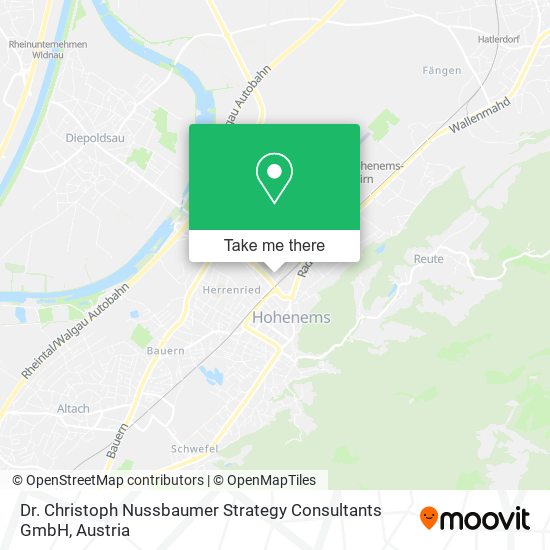 Dr. Christoph Nussbaumer Strategy Consultants GmbH map