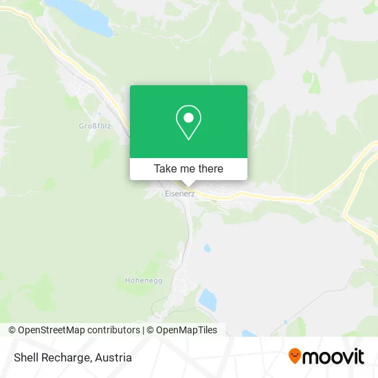 Shell Recharge map