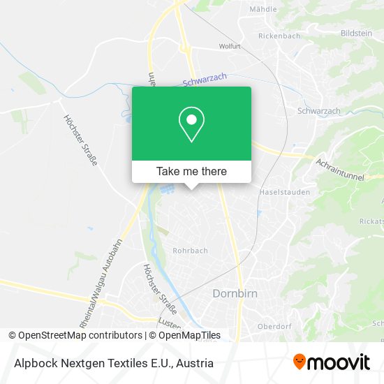 Alpbock Nextgen Textiles E.U. map