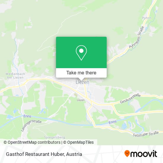 Gasthof Restaurant Huber map