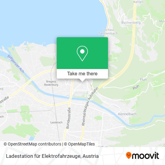 Ladestation für Elektrofahrzeuge map