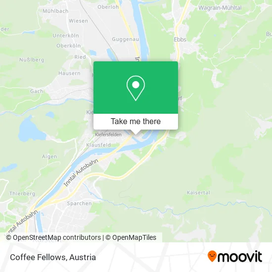 Coffee Fellows map