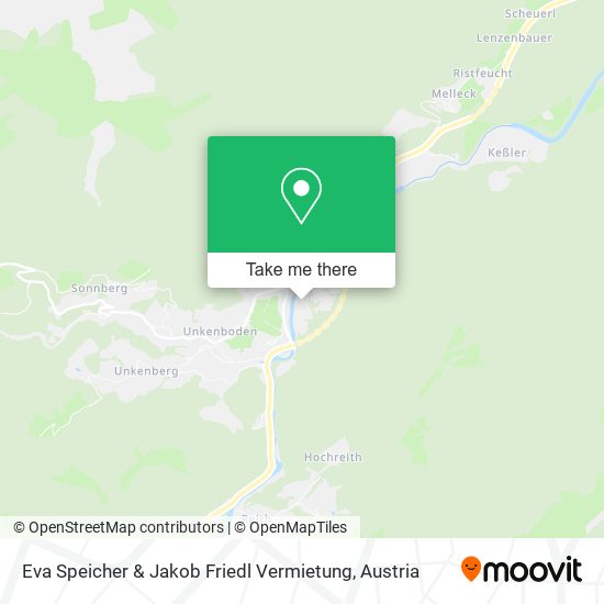 Eva Speicher & Jakob Friedl Vermietung map