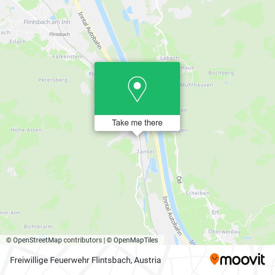 Freiwillige Feuerwehr Flintsbach map