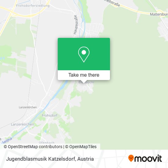 Jugendblasmusik Katzelsdorf map