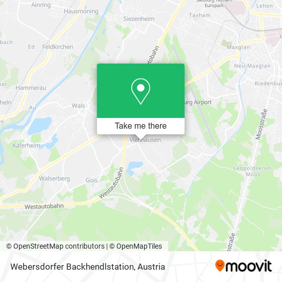 Webersdorfer Backhendlstation map
