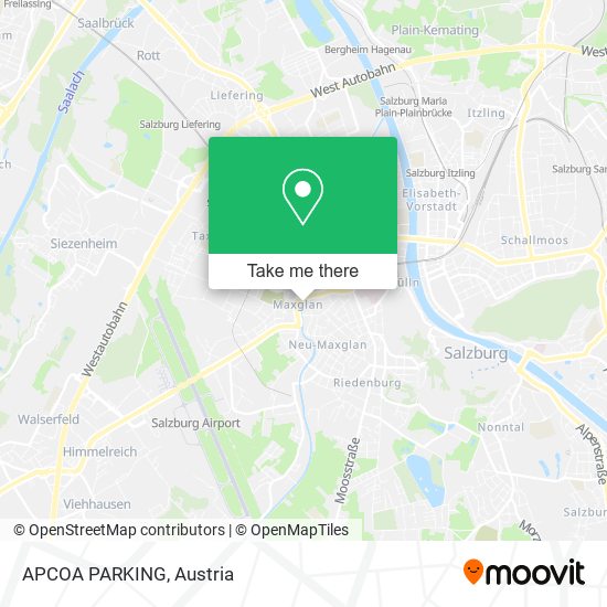 APCOA PARKING map