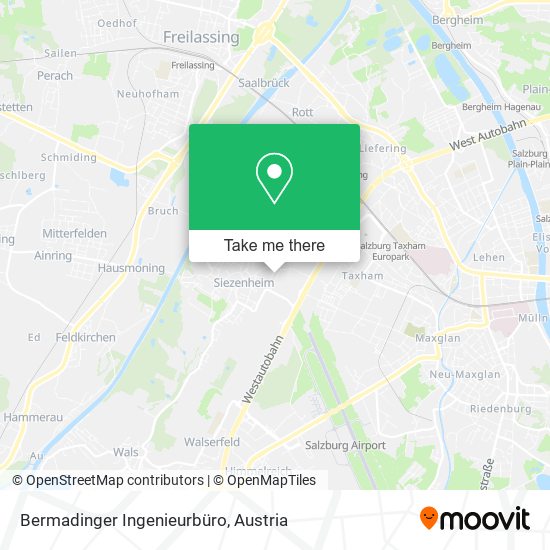 Bermadinger Ingenieurbüro map