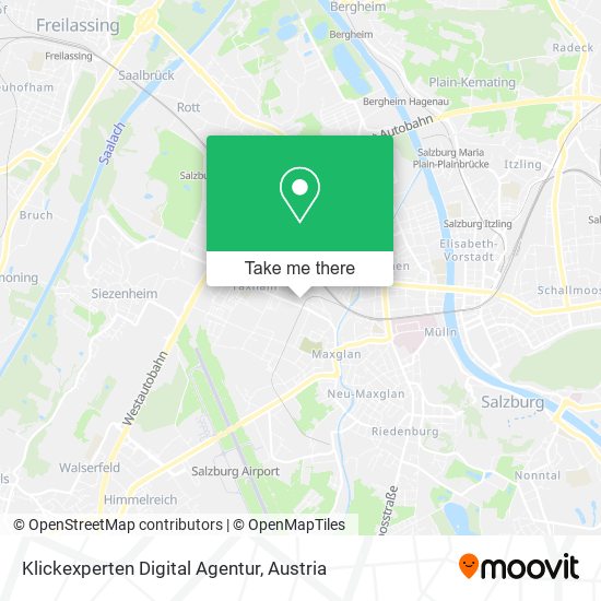 Klickexperten Digital Agentur map