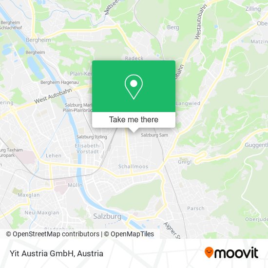 Yit Austria GmbH map