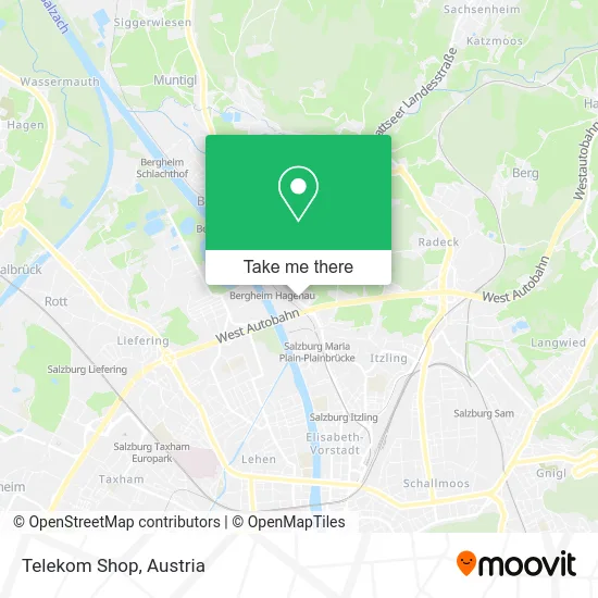 Telekom Shop map