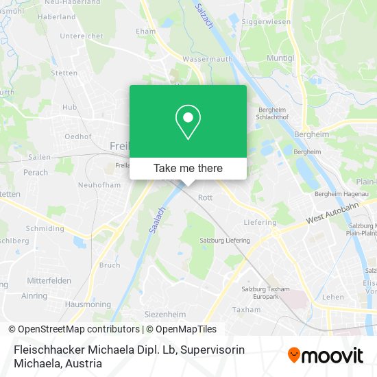 Fleischhacker Michaela Dipl. Lb, Supervisorin Michaela map