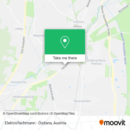 Elektrofachmann - Özdana map
