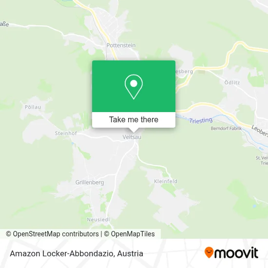 Amazon Locker-Abbondazio map