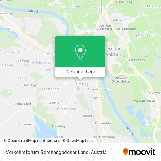Verkehrsforum Berchesgadener Land map