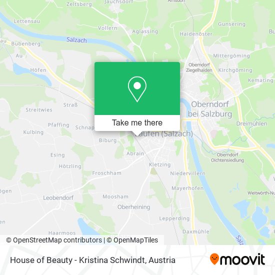 House of Beauty - Kristina Schwindt map