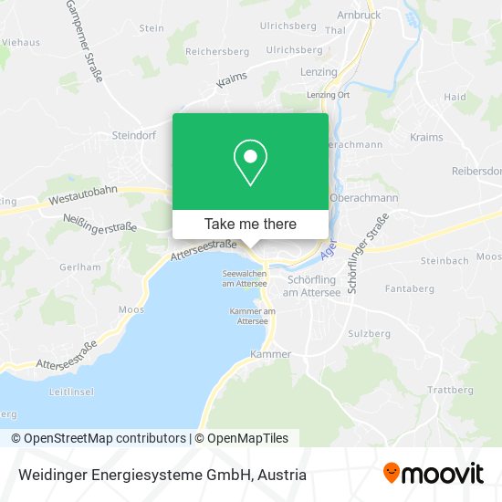 Weidinger Energiesysteme GmbH map