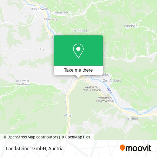 Landsteiner GmbH map