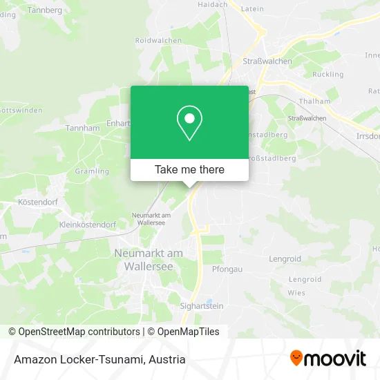 Amazon Locker-Tsunami map