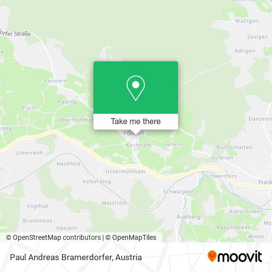 Paul Andreas Bramerdorfer map
