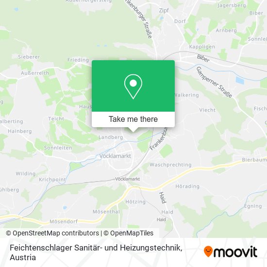 Feichtenschlager Sanitär- und Heizungstechnik map
