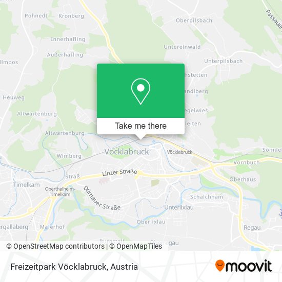 Freizeitpark Vöcklabruck map