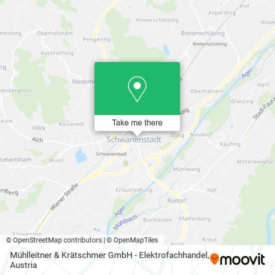 Mühlleitner & Krätschmer GmbH - Elektrofachhandel map