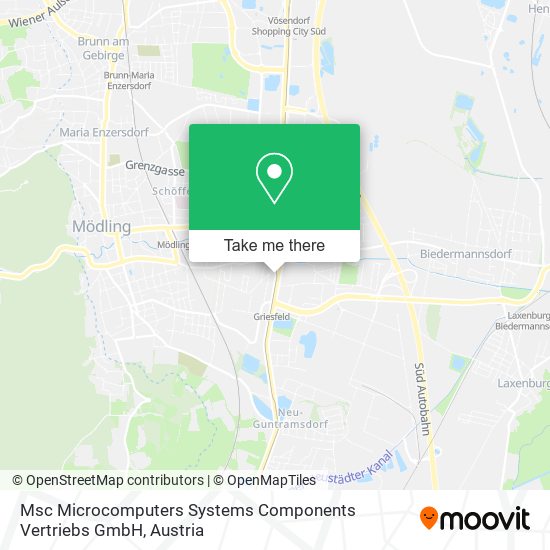 Msc Microcomputers Systems Components Vertriebs GmbH map