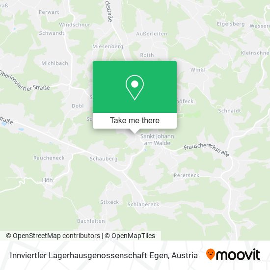 Innviertler Lagerhausgenossenschaft Egen map