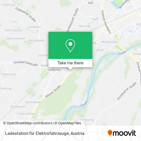 Ladestation für Elektrofahrzeuge map