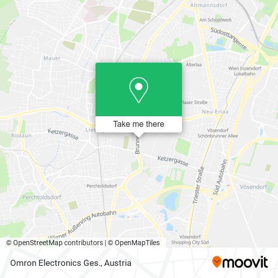 Omron Electronics Ges. map
