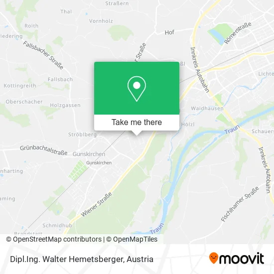 Dipl.Ing. Walter Hemetsberger map