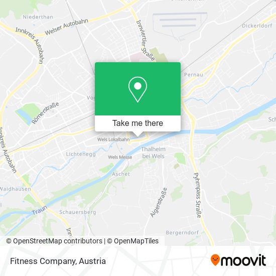 Fitness Company map