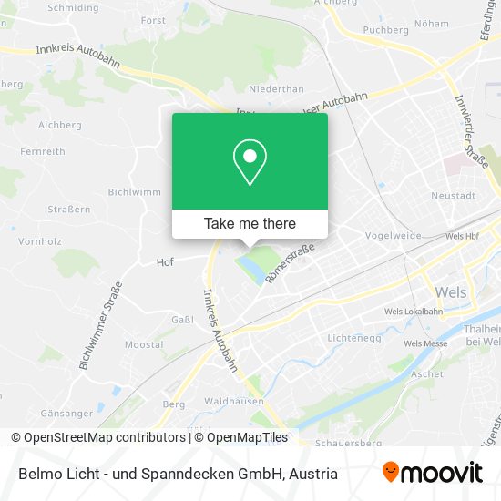 Belmo Licht - und Spanndecken GmbH map