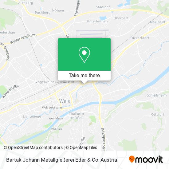 Bartak Johann Metallgießerei Eder & Co map