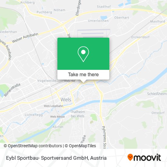 Eybl Sportbau- Sportversand GmbH map
