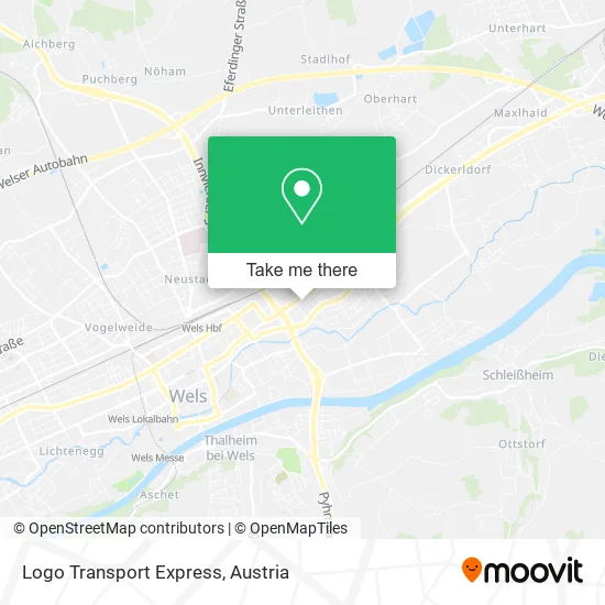 Logo Transport Express map