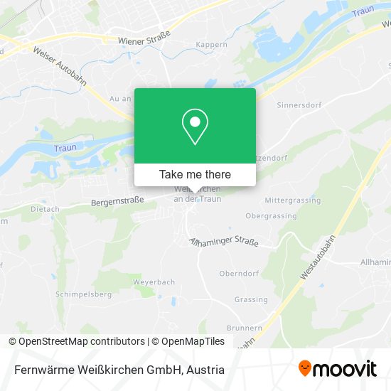 Fernwärme Weißkirchen GmbH map
