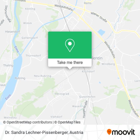 Dr. Sandra Lechner-Pissenberger map