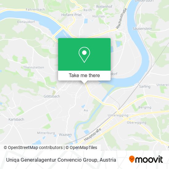 Uniqa Generalagentur Convencio Group map