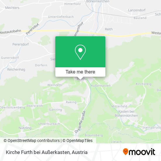 Kirche Furth bei Außerkasten map