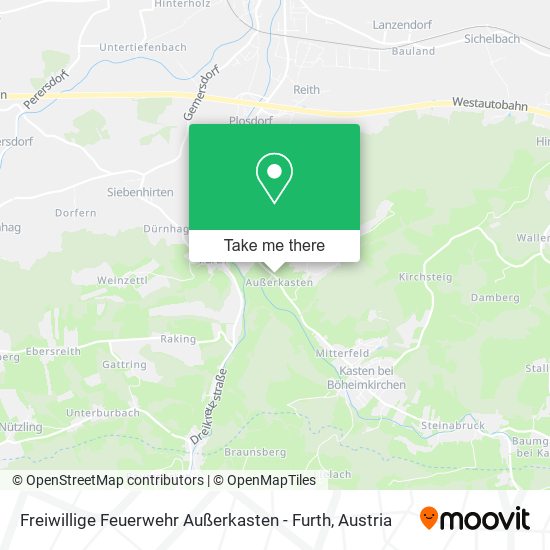 Freiwillige Feuerwehr Außerkasten - Furth map
