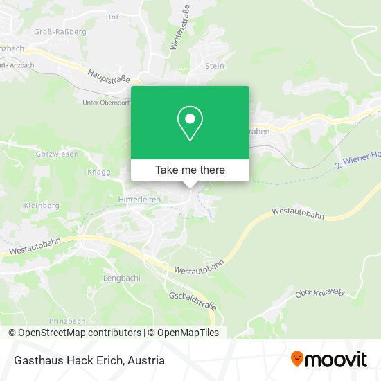 Gasthaus Hack Erich map
