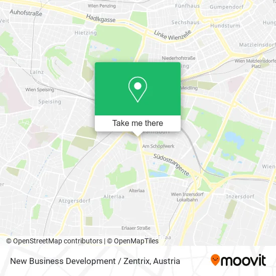 New Business Development / Zentrix map