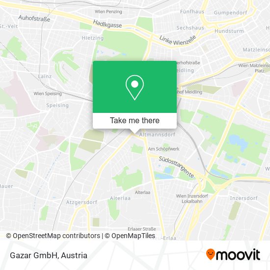 Gazar GmbH map