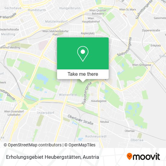 Erholungsgebiet Heubergstätten map