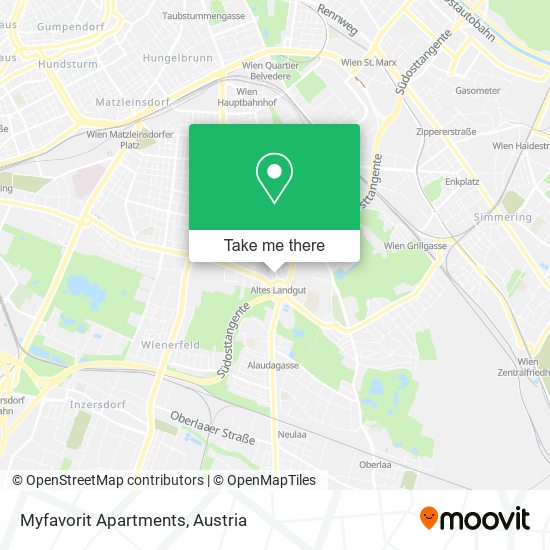 Myfavorit Apartments map